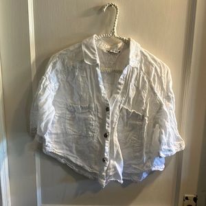 Zara linen top